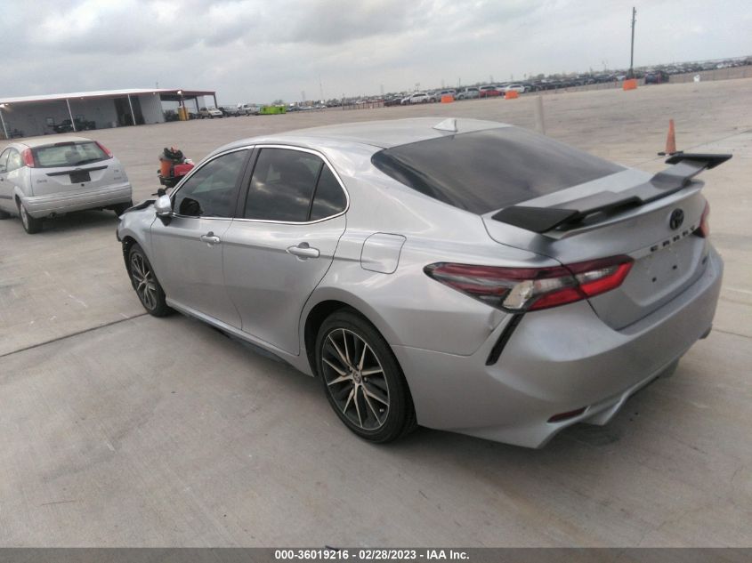 2022 TOYOTA CAMRY SE VIN: 4T1T11AK9NU012742