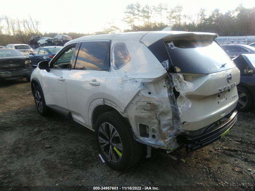 2021 NISSAN ROGUE SV VIN: JN8AT3BB5MW231222