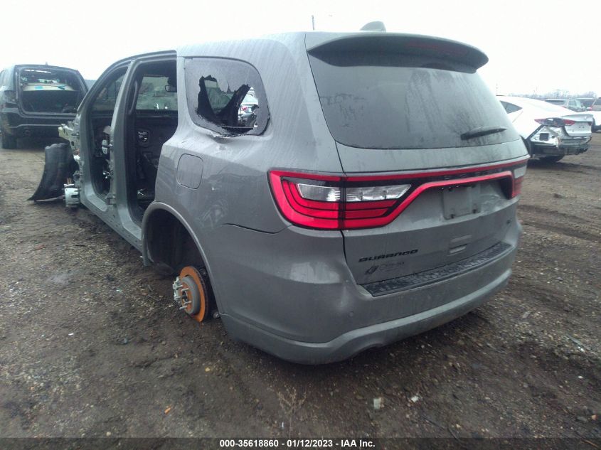 2022 DODGE DURANGO R/T VIN: 1C4SDJCT7NC189700