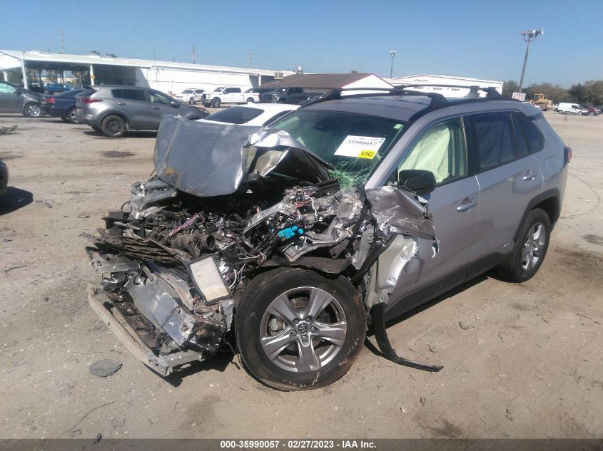2022 TOYOTA RAV4 HYBRID LE VIN: JTMLWRFV6ND136667