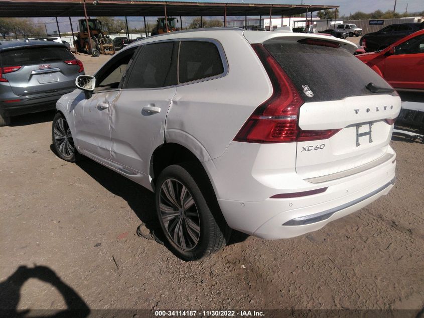 2022 VOLVO XC60 RECHARGE INSCRIPTION VIN: YV4BR0DL8N1977341