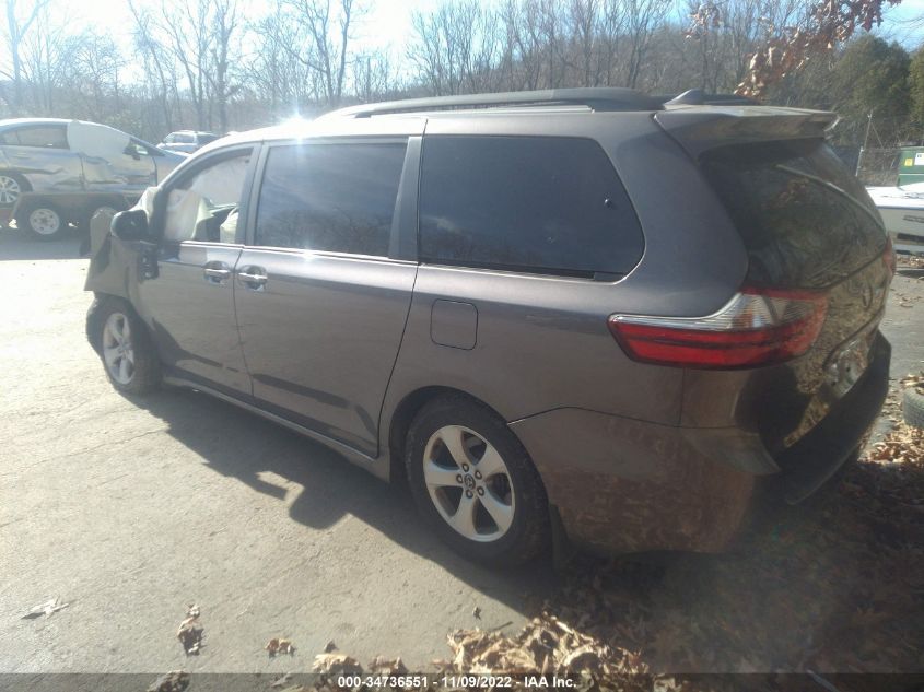 2020 TOYOTA SIENNA LE VIN: 5TDKZ3DC1LS036480