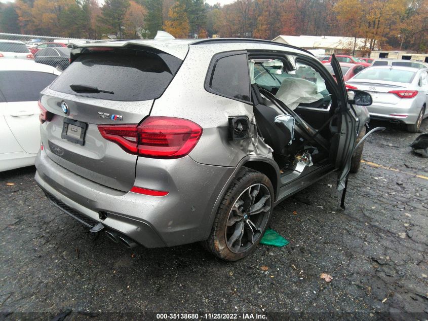 2021 BMW X3 M VIN: 5YMTS0C02M9G04860