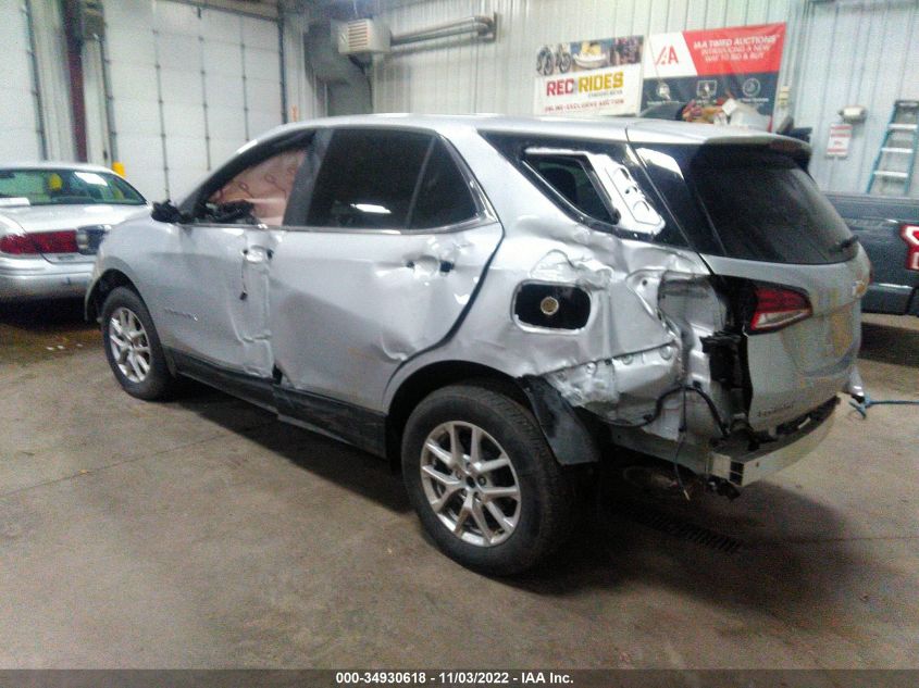 2022 CHEVROLET EQUINOX LT VIN: 3GNAXTEV2NL143412