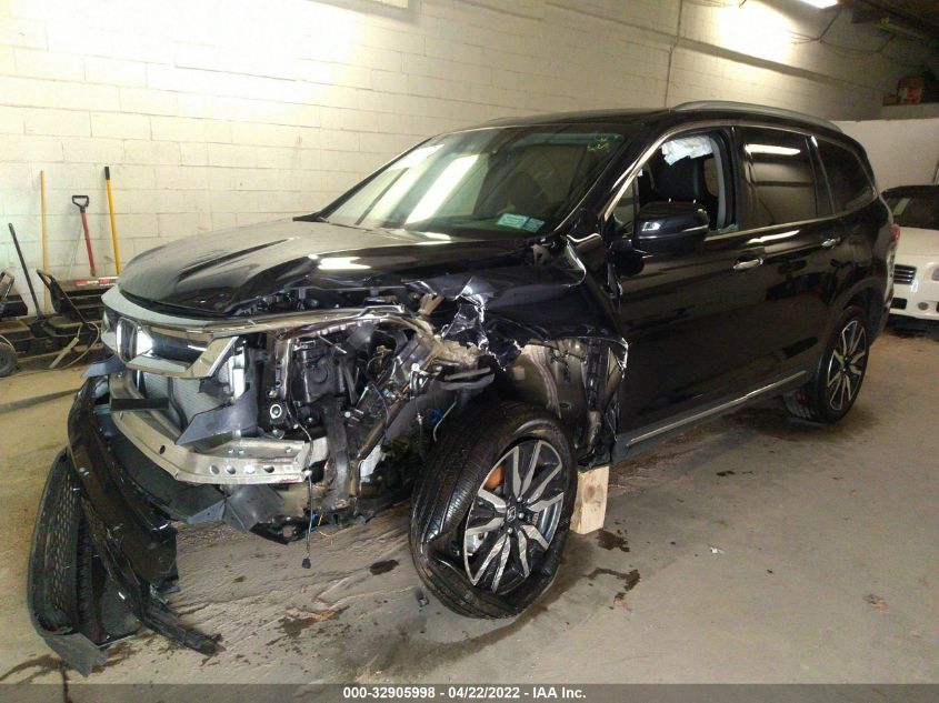 2021 HONDA PILOT ELITE VIN: 5FNYF6H00MB058738