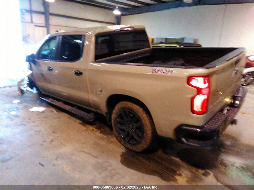 2022 CHEVROLET SILVERADO 1500 LT TRAIL BOSS VIN: 3GCUDFED3NG535783