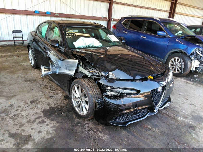 2022 ALFA ROMEO GIULIA VIN: ZARFAMAN3N7660403