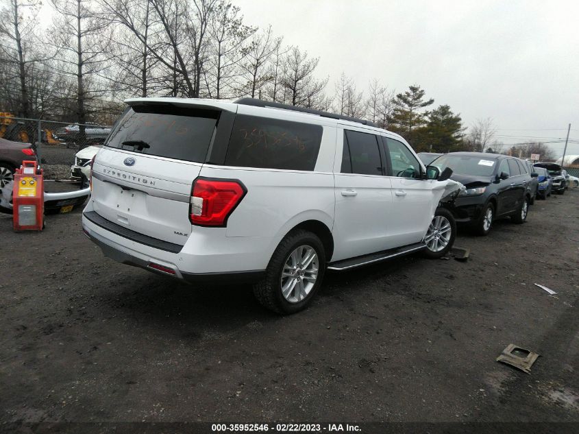 2022 FORD EXPEDITION MAX XLT VIN: 1FMJK1JT7NEA01505
