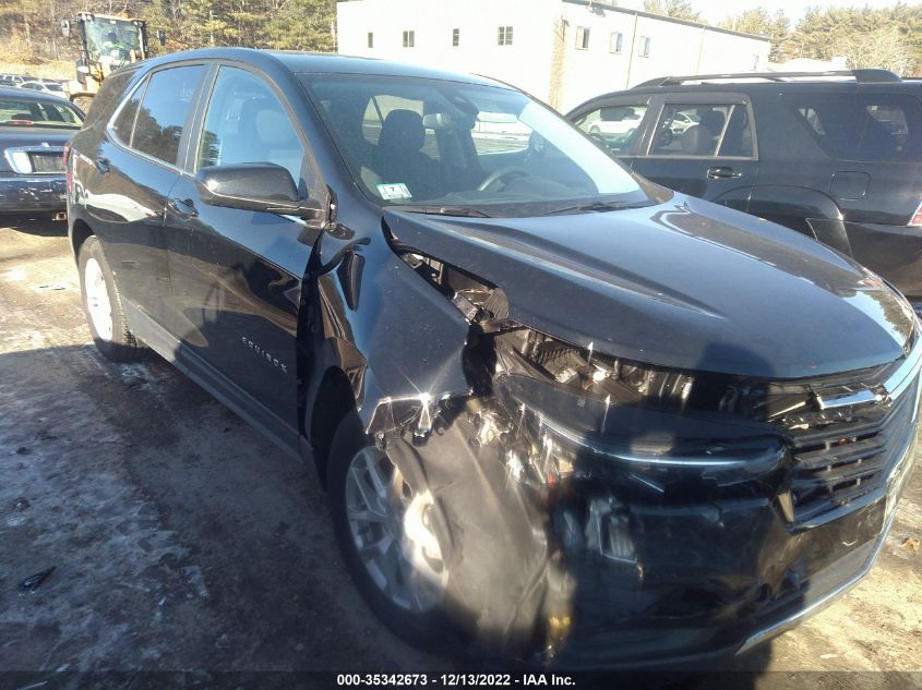 2022 CHEVROLET EQUINOX LT VIN: 3GNAXUEV0NL240209