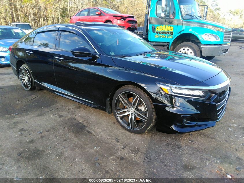 2022 HONDA ACCORD SEDAN TOURING VIN: 1HGCV2F96NA006887