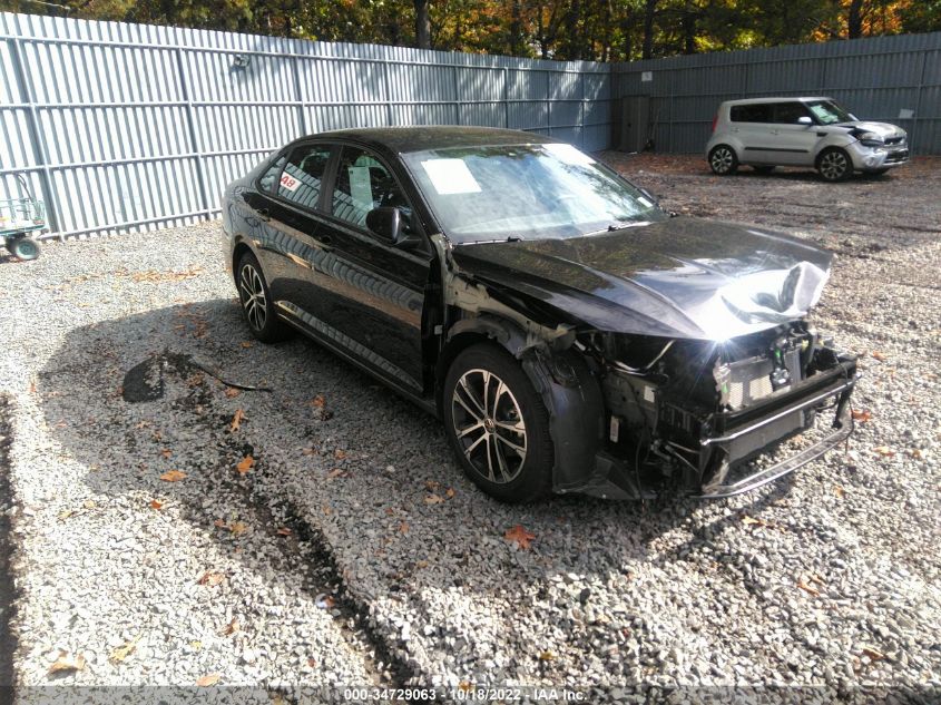2022 VOLKSWAGEN JETTA SPORT VIN: 3VWAM7BU9NM018287
