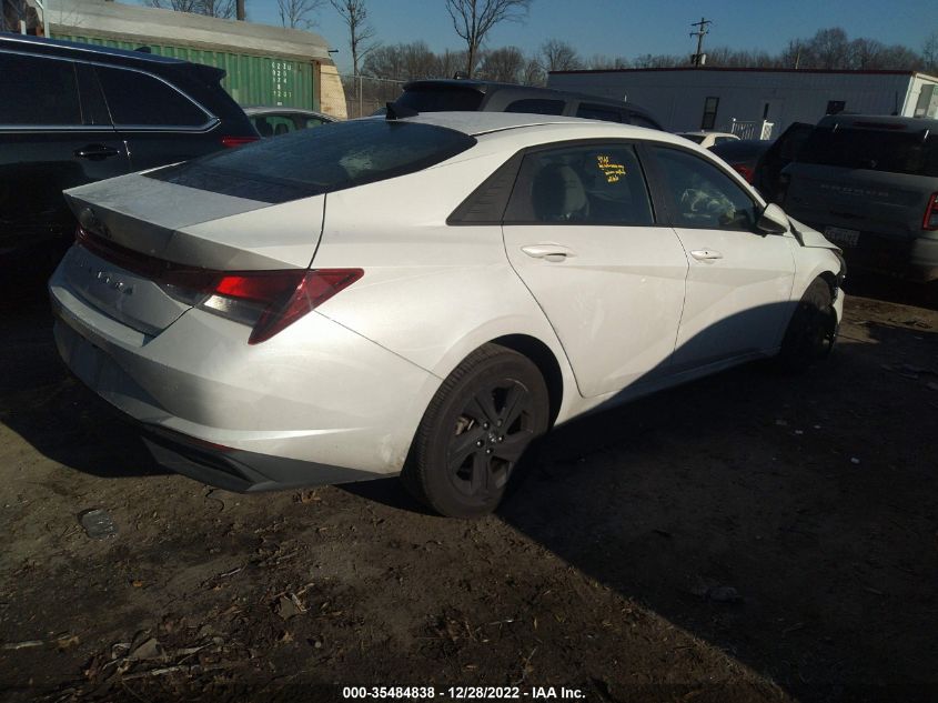 2022 HYUNDAI ELANTRA SEL VIN: 5NPLM4AG8NH080209