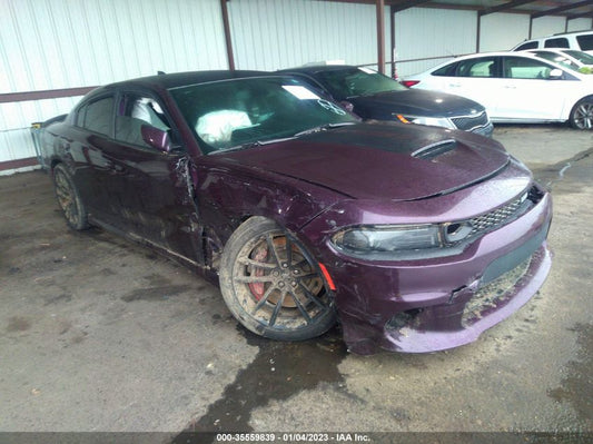 2022 DODGE CHARGER SCAT PACK VIN: 2C3CDXGJ1NH111088
