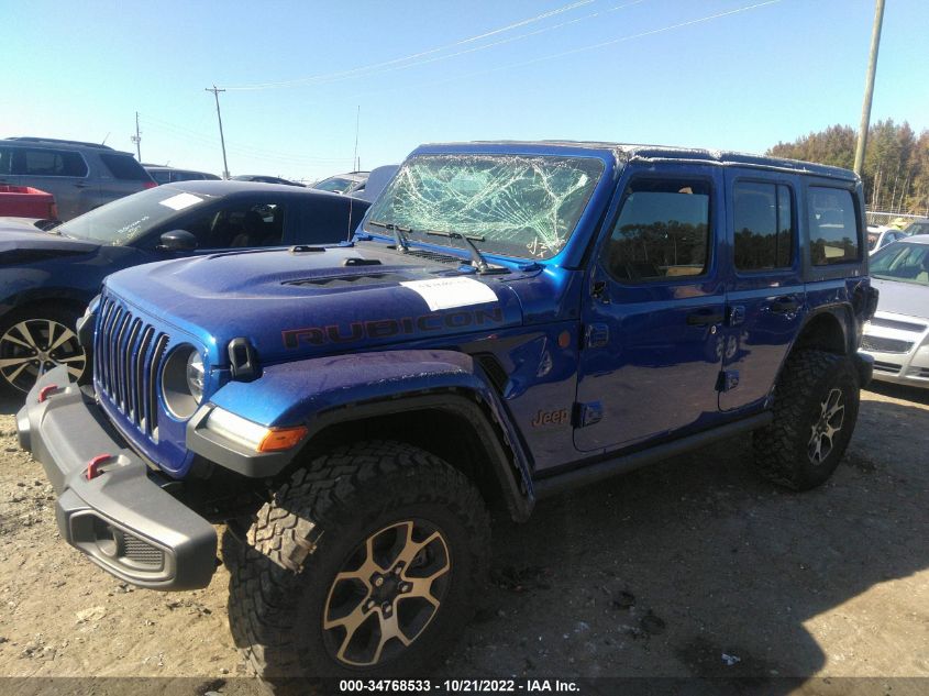 2020 JEEP WRANGLER UNLIMITED RUBICON VIN: 1C4HJXFG4LW191811