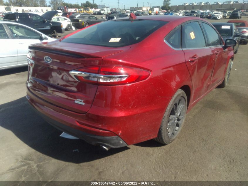 2020 FORD FUSION SE VIN: 3FA6P0HDXLR127488