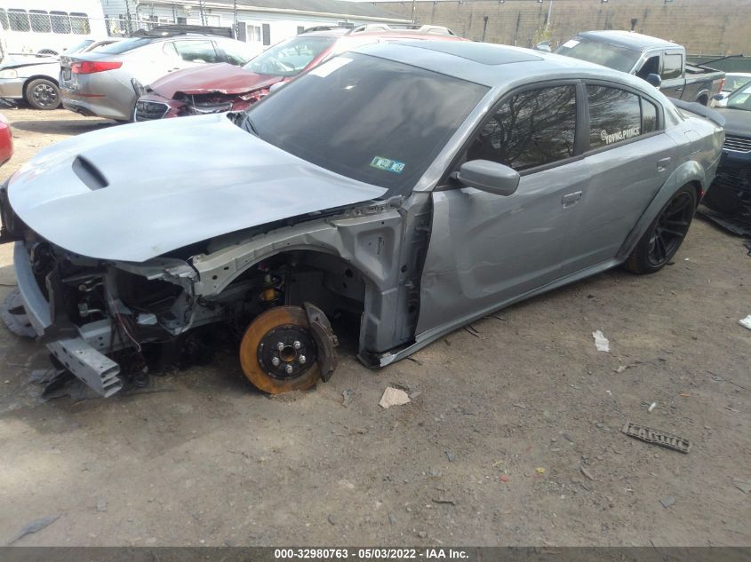 2020 DODGE CHARGER SCAT PACK WIDEBODY VIN: 2C3CDXGJ7LH251756