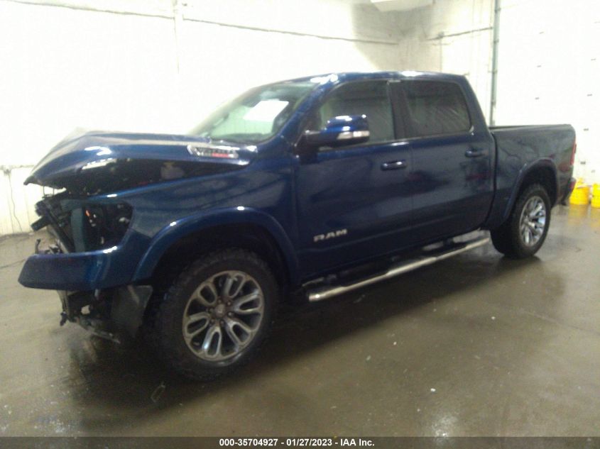 2021 RAM 1500 LARAMIE VIN: 1C6SRFJM3MN834301