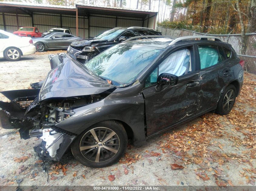 2022 SUBARU IMPREZA PREMIUM VIN: 4S3GTAD66N3715008