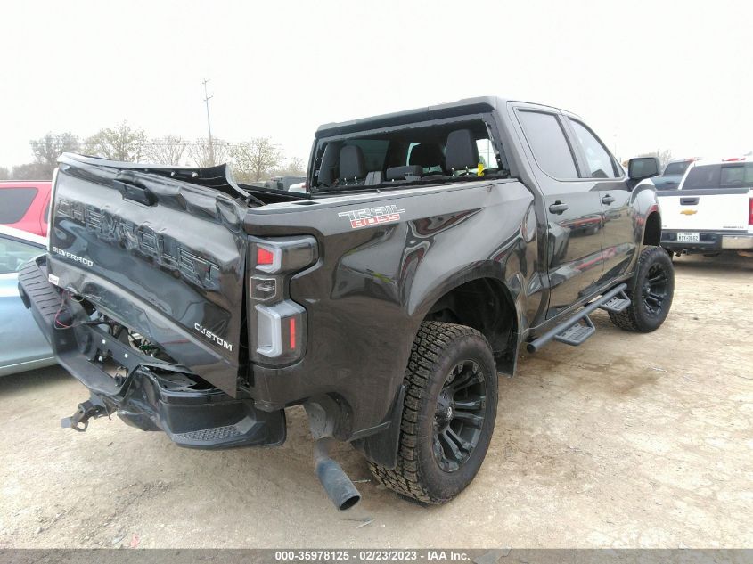 2022 CHEVROLET SILVERADO 1500 LTD CUSTOM TRAIL BOSS VIN: 1GCPYCEK4NZ114282