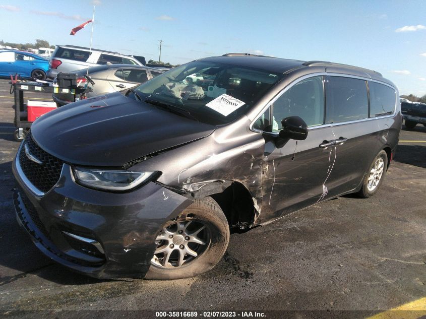 2022 CHRYSLER PACIFICA TOURING L VIN: 2C4RC1BG6NR115374