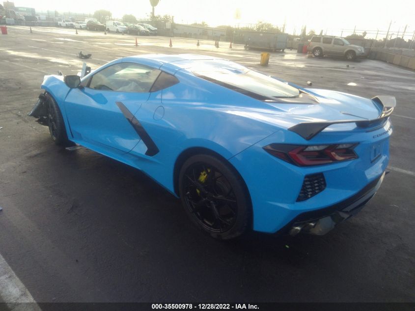 2022 CHEVROLET CORVETTE 3LT VIN: 1G1YC2D4XN5116313
