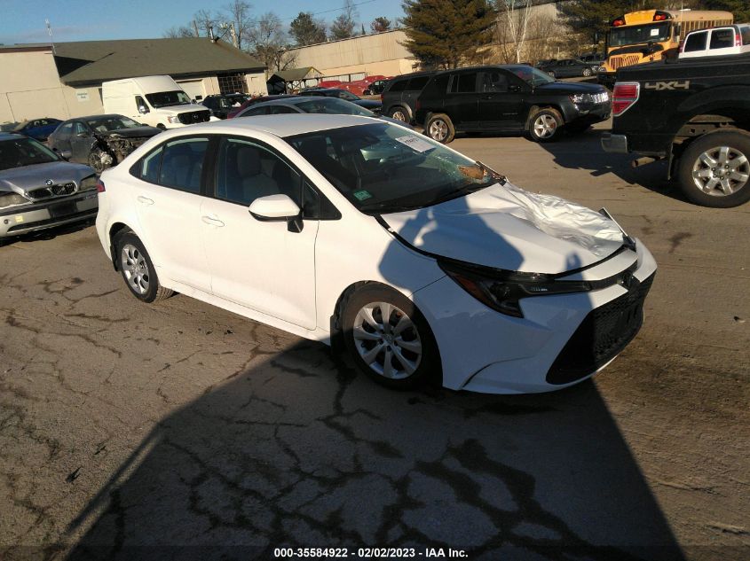 2022 TOYOTA COROLLA LE VIN: 5YFEPMAEXNP292529