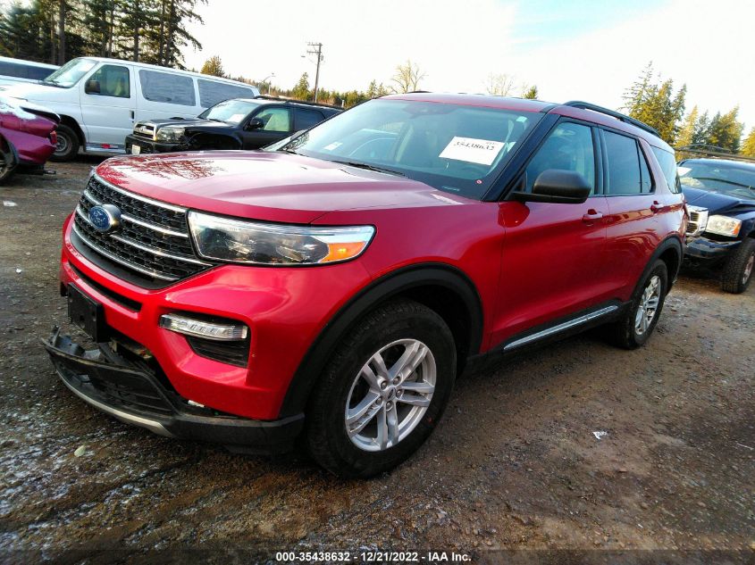 2021 FORD EXPLORER XLT VIN: 1FMSK8DH5MGC49033