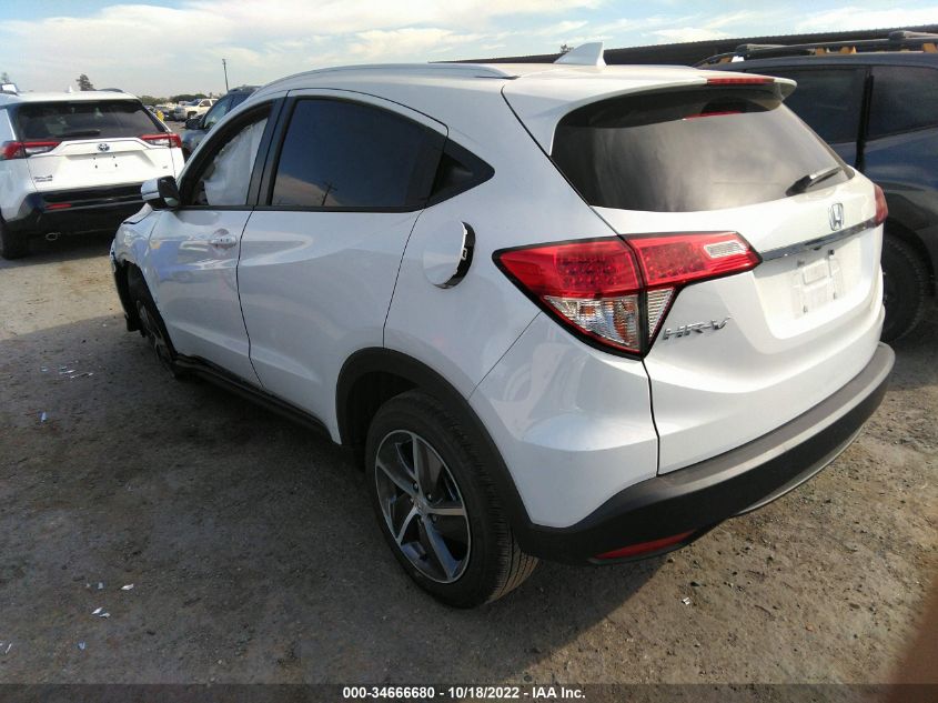 2021 HONDA HR-V EX-L VIN: 3CZRU5H7XMM720266