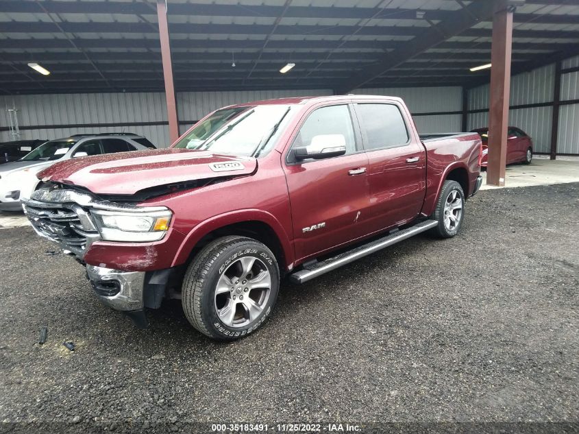 2020 RAM 1500 LARAMIE VIN: 1C6SRFJT6LN115243