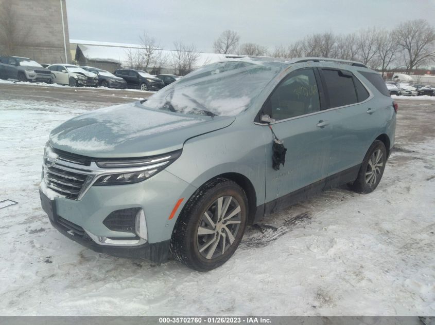 2022 CHEVROLET EQUINOX PREMIER VIN: 2GNAXXEVXN6128460