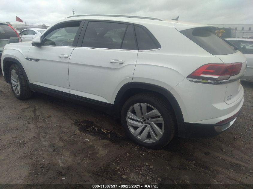 2021 VOLKSWAGEN ATLAS CROSS SPORT 3.6L V6 SE W/TECHNOLOGY VIN: 1V2KE2CA6MC202340