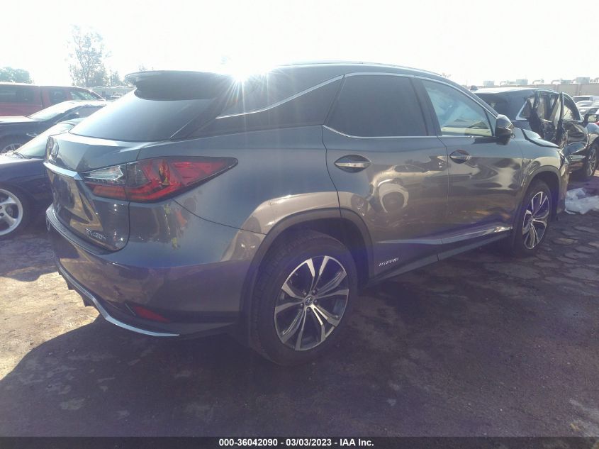 2022 LEXUS RX RX 450H VIN: 2T2HGMDA0NC089652