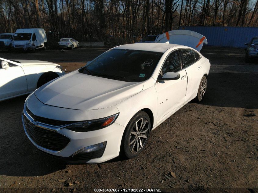 2021 CHEVROLET MALIBU RS VIN: 1G1ZG5ST0MF007100