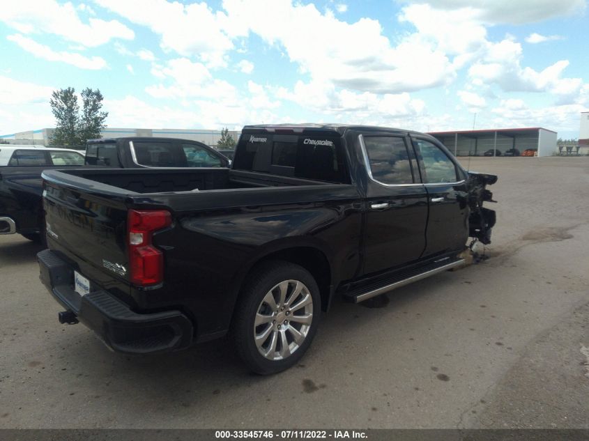 2022 CHEVROLET SILVERADO 1500 LTD HIGH COUNTRY VIN: 1GCUYHEL5NZ229045