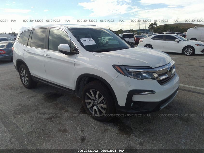 2021 HONDA PILOT EX-L VIN: 5FNYF5H55MB027183