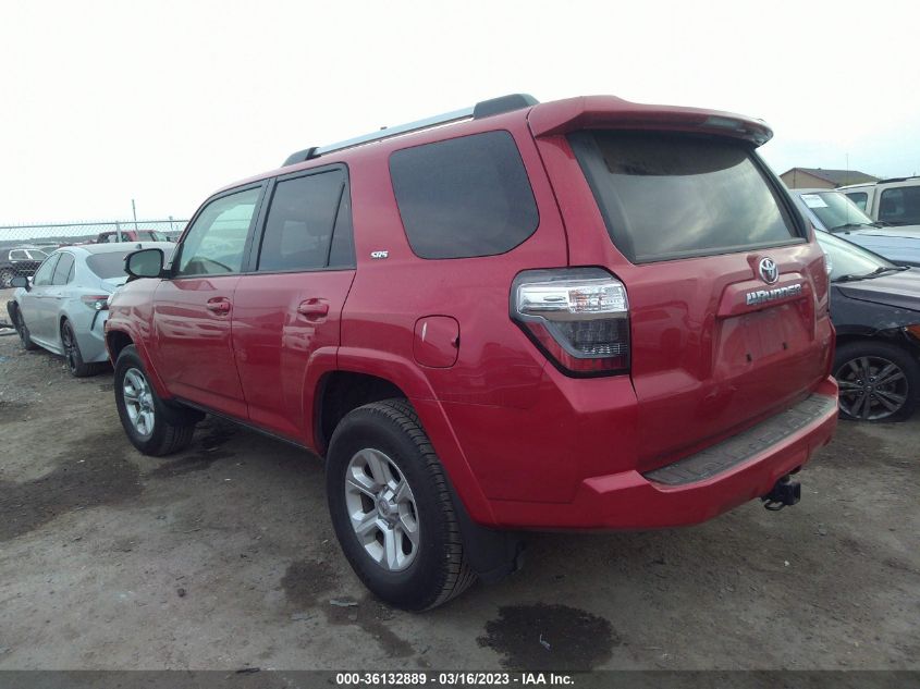 2022 TOYOTA 4RUNNER SR5 VIN: JTEMU5JRXN6036293