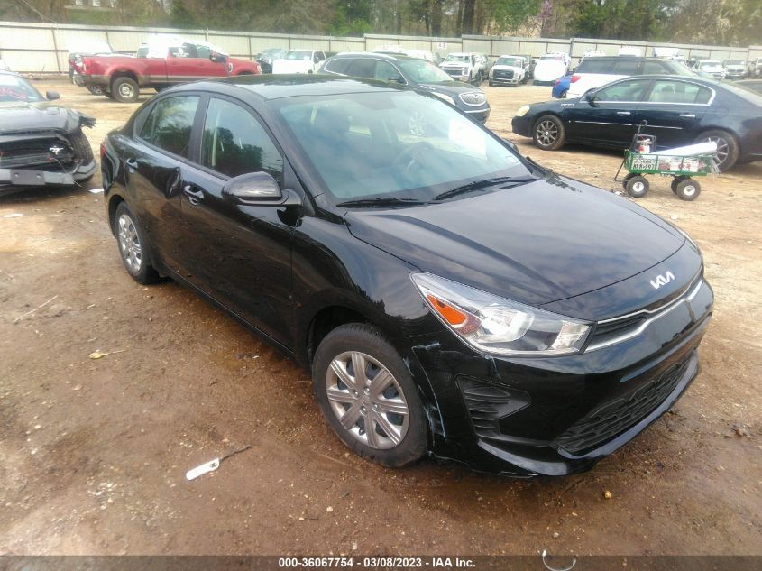 2022 KIA RIO S VIN: 3KPA24AD1NE492138