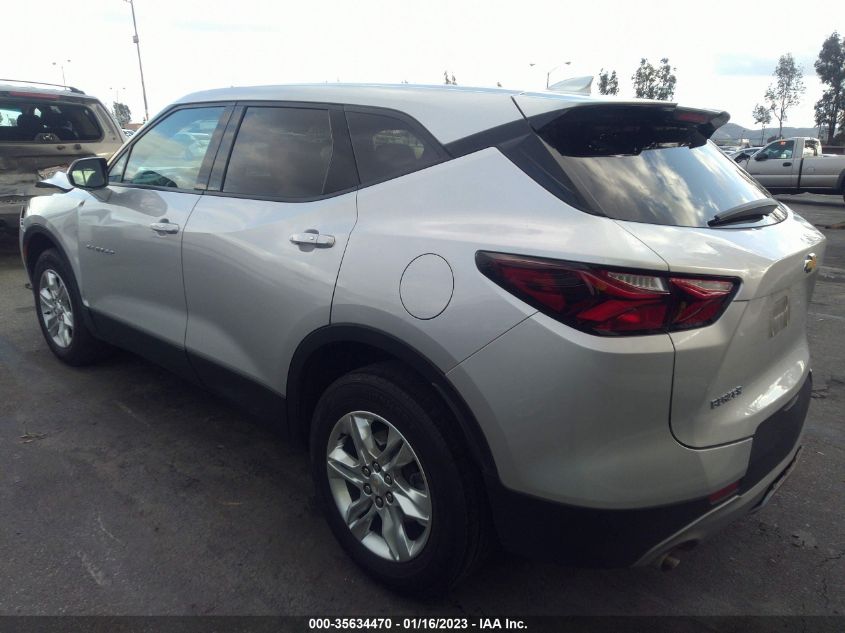 2021 CHEVROLET BLAZER LT VIN: 3GNKBCR46MS587546