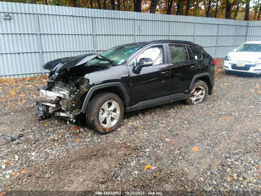 2021 TOYOTA RAV4 HYBRID XLE VIN: 4T3RWRFV5MU046129