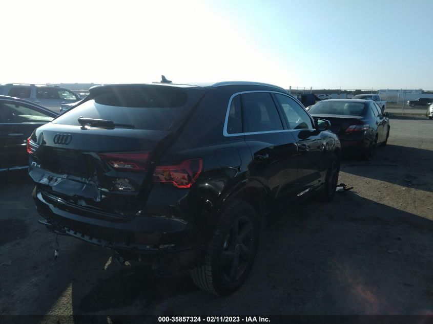 2022 AUDI Q3 PREMIUM VIN: WA1AUCF34N1004947