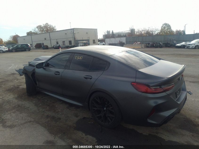 2021 BMW M8 VIN: WBSGV0C04MCF98170