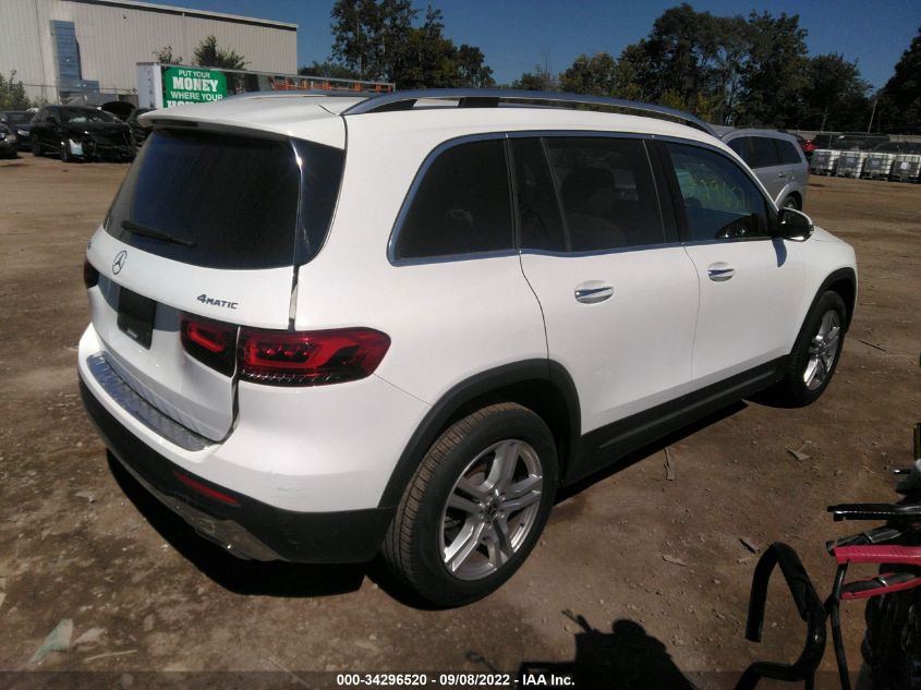 2021 MERCEDES-BENZ GLB GLB 250 VIN: W1N4M4HB8MW128159