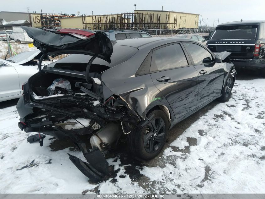 2022 HYUNDAI ELANTRA SEL VIN: 5NPLM4AG8NH058355