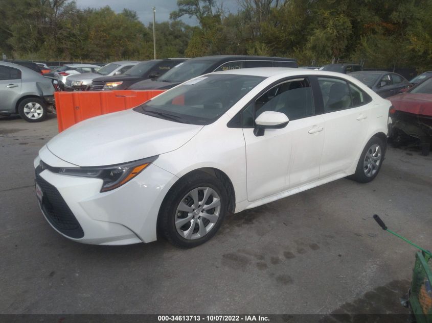 2021 TOYOTA COROLLA LE VIN: 5YFEPMAE0MP260817