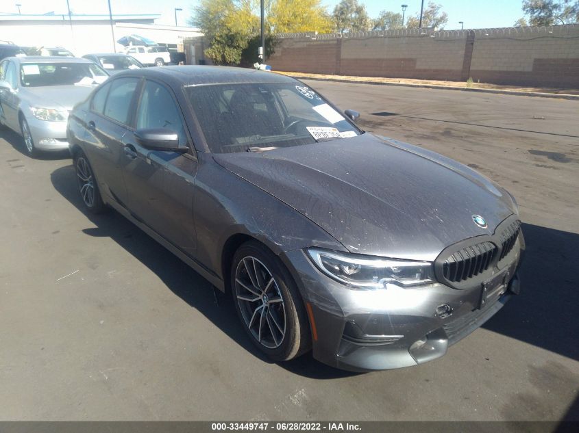 2020 BMW 3 SERIES 330I VIN: 3MW5R1J01L8B13396