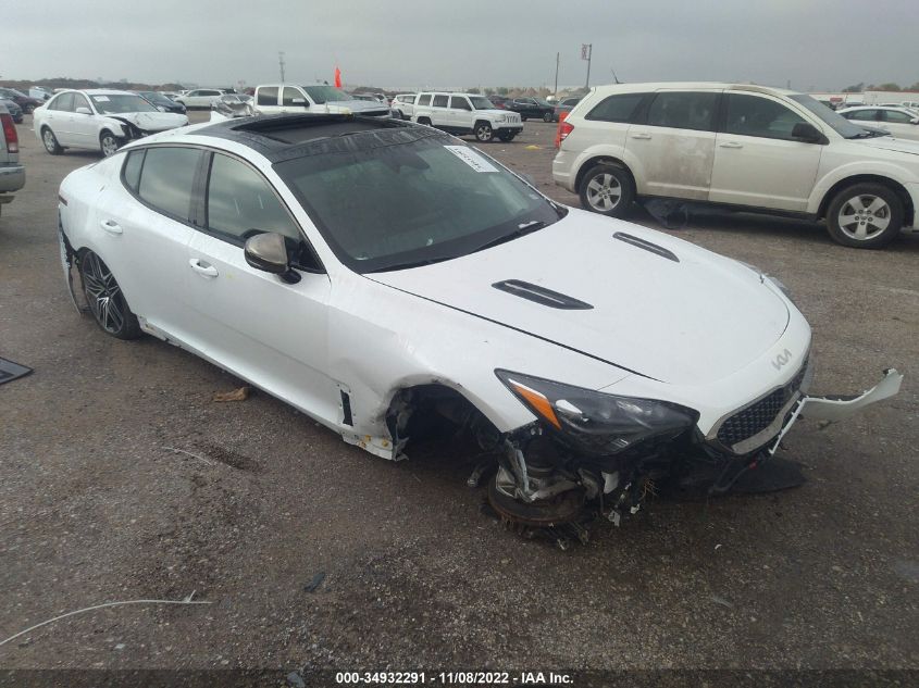 2022 KIA STINGER GT2 VIN: KNAE55LC6N6102091