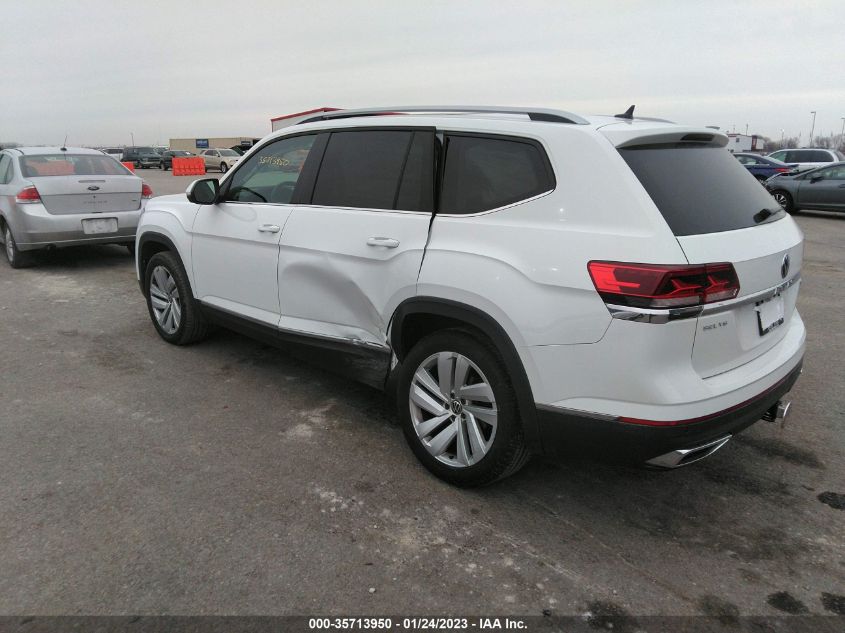 2021 VOLKSWAGEN ATLAS 3.6L V6 SEL VIN: 1V2BR2CA6MC517322
