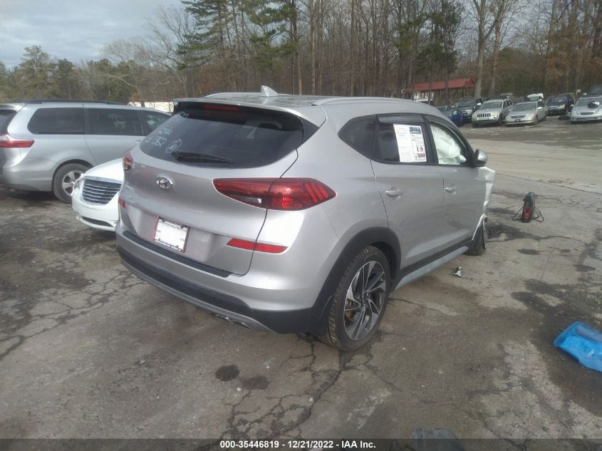 2021 HYUNDAI TUCSON SPORT VIN: KM8J33AL4MU321362