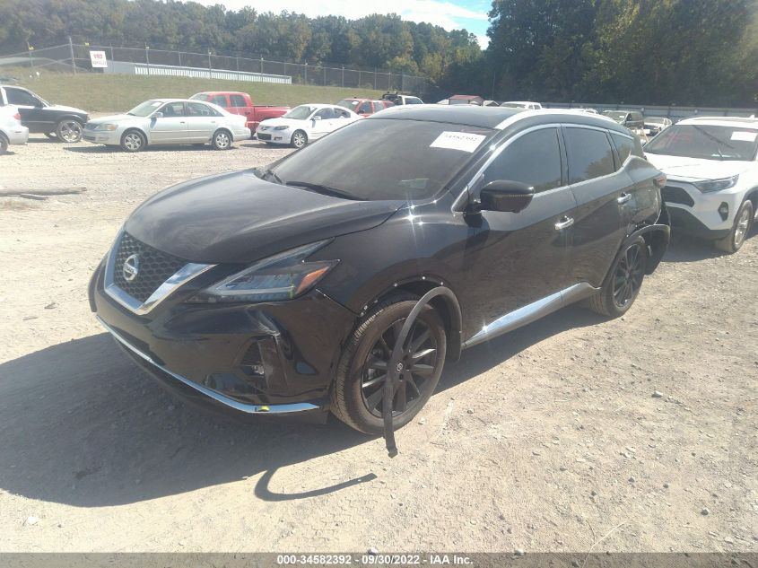 2021 NISSAN MURANO PLATINUM VIN: 5N1AZ2DS4MC139632