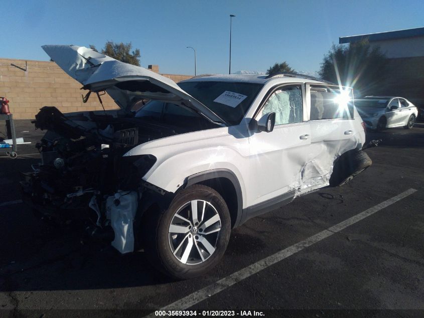 2022 VOLKSWAGEN ATLAS 2.0T SE VIN: 1V2LP2CA4NC511434
